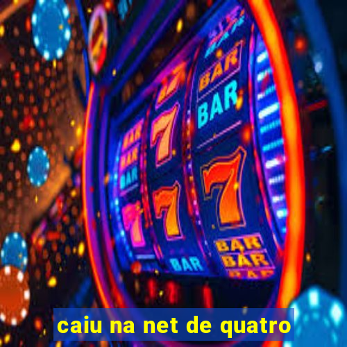 caiu na net de quatro